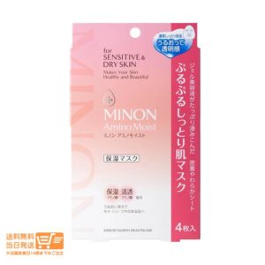 第一三共ヘルスケア ミノン アミノモイスト ぷるぷるしっとり肌マスク (4枚入) シートマスク 22ml×4枚入 送料無料